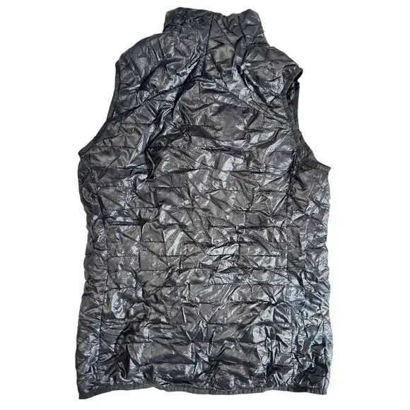 Patagonia Women's Micro Puff Vest Shiny Black Size S - Picture 2 of 7